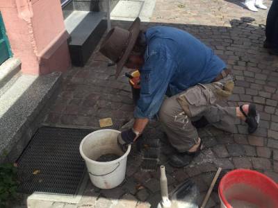 Stolpersteinverlegung vom 03.07.2016 - 