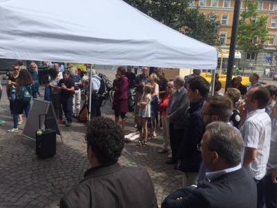 Stolpersteinverlegung vom 03.07.2016 - 