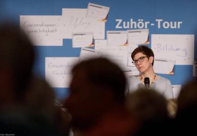 Zuhr-Tour mit Annegret Kramp-Karrenbauer im Konstanzer Konzil - 